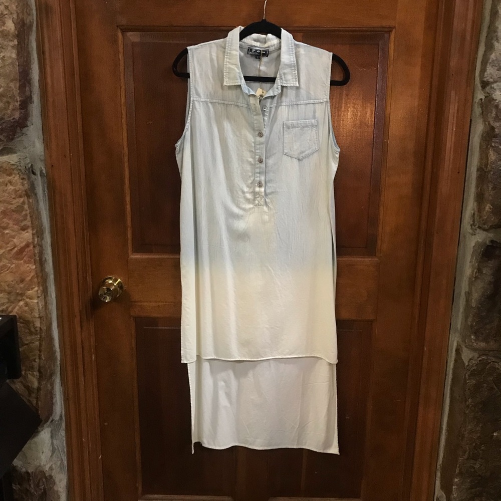 POL Hi-lo Denim Dress